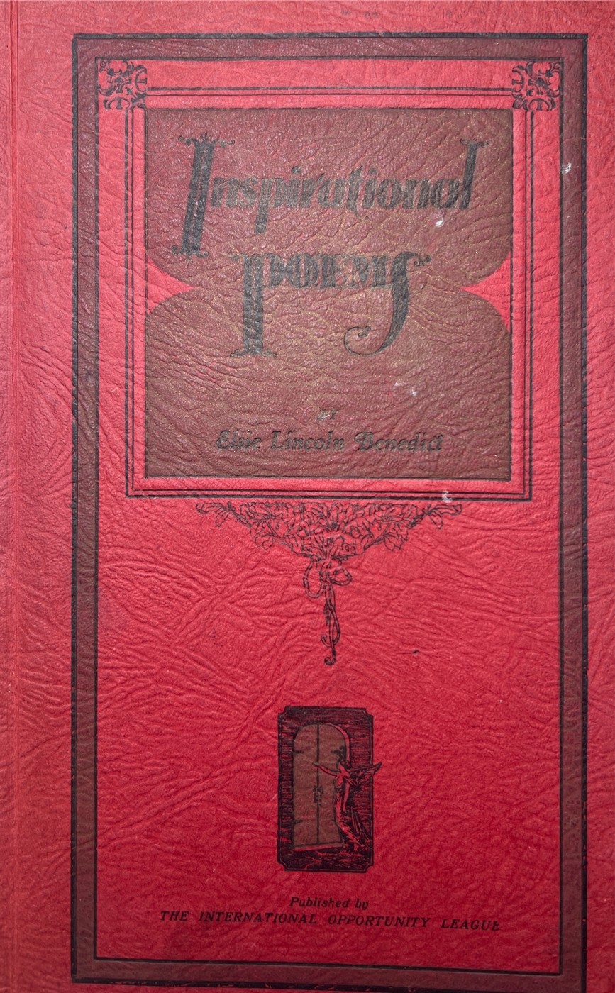 Heather-supplied historical cover: Inspirational Poems; the photographed cover does not establish both volumes
